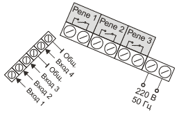 Подключение контроллера уровня универсального Контур-У-Н2